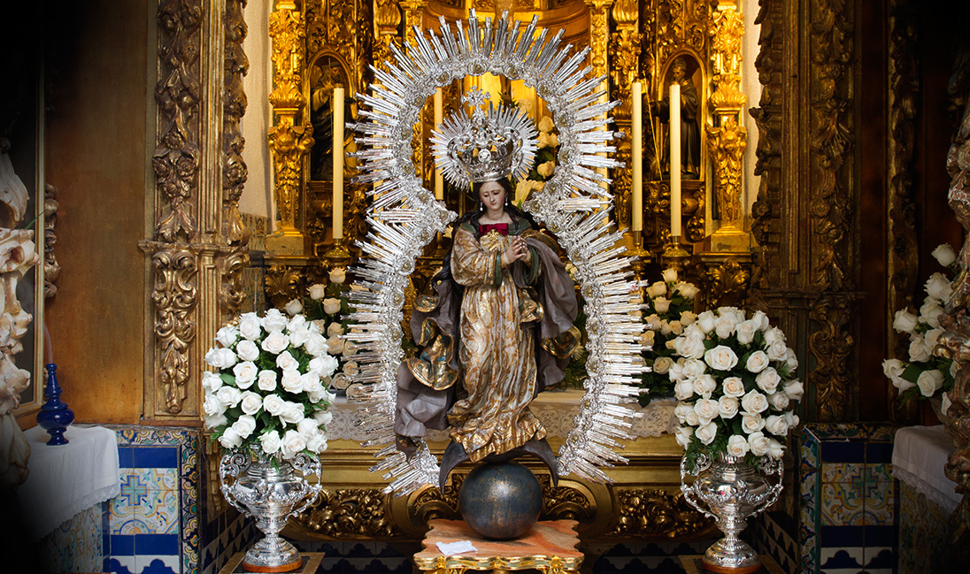 Horario e Itinerario traslado al convento de la Encarnación Pura y Limpia Concepción. Sevilla 25 de Noviembre del 2023